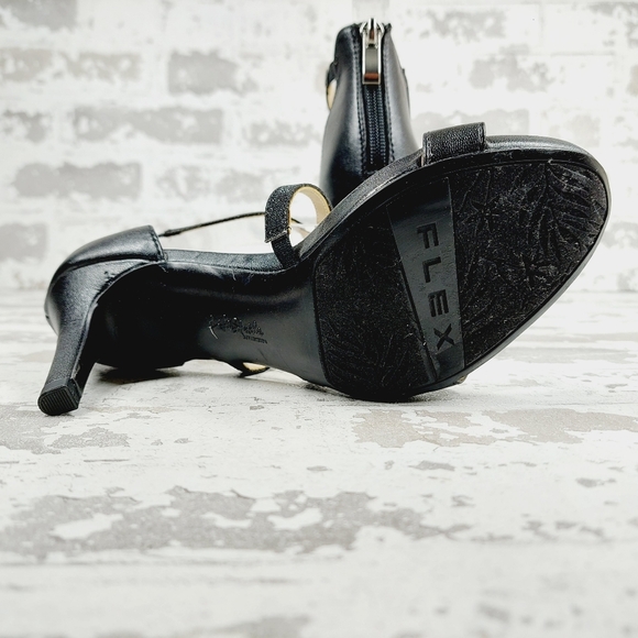 NEW Life Stride Masquerade Black Summer Heeled Sandals V454 - Picture 8 of 12